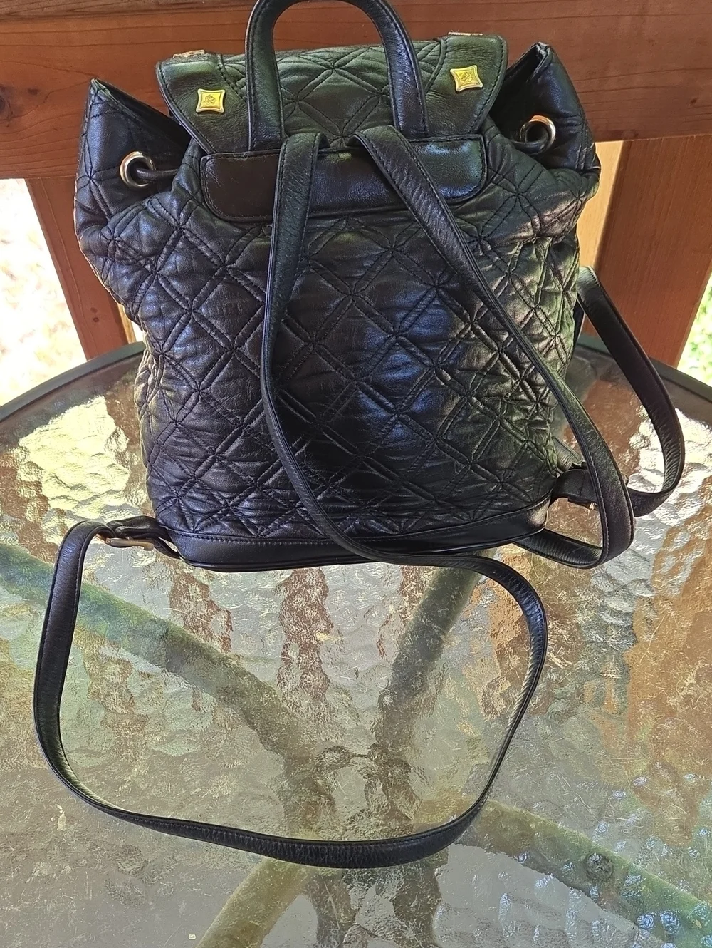 MCM quilted black